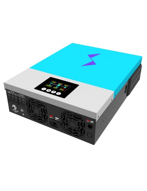 Inverter solare ibrido DAXTROMN 6200W MPPT 48V DC 120A inverter sinusoidale puro con ingresso PV 450V DC con WiFi Promozione Limitata