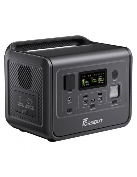 FOSSiBOT F800 Generatore Portatile Generatore Solare LiFePO4 da 512Wh - Nero Affare Del Giorno