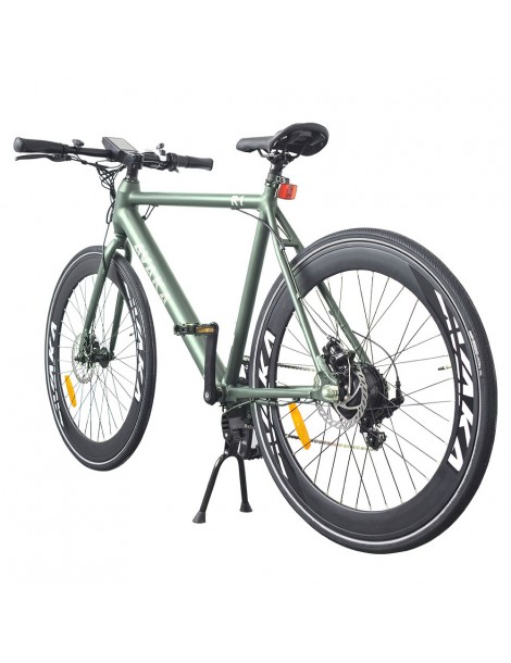 AVAKA R1 Bicicletta elettrica 250W Motore Batteria 9Ah - Verde militare opaco Sconto