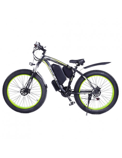 GOGOBEST GF700 26*4.0 Pneumatici Grassi Mountain Bike Elettrica 1000W Motore Brushless 48V 17 5Ah Batteria – Verde Offerta