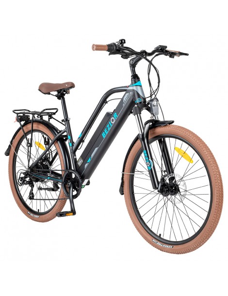 Bezior M2 Pro Ciclomotore elettrico 500W Motore 12.5Ah Batteria- Nero Outlet