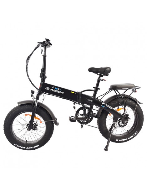 KAISDA K2 Pro 20*4.0 pollici Ciclomotore Elettrico Pieghevole con Pneumatici Grassi - Motore Bafang 350W e batteria 48V 12.8Ah Trasporto libero internazionale