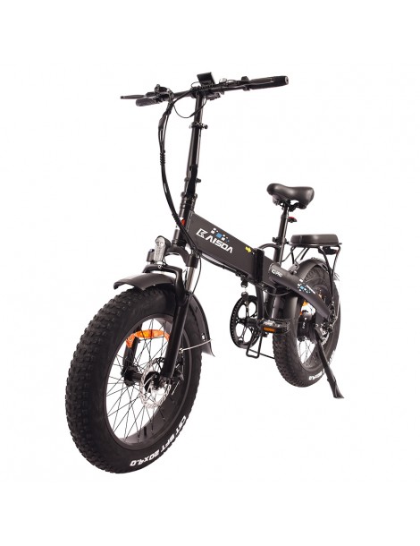 KAISDA K2 Pro 20*4.0 pollici Ciclomotore Elettrico Pieghevole con Pneumatici Grassi - Motore Bafang 350W e batteria 48V 12.8Ah Trasporto libero internazionale