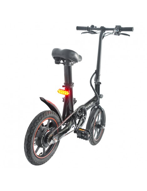 Happyrun HR-X40 Bicicletta elettrica leggera motore da 350W batteria da 36V 6Ah velocità massima 25km/h - Nero Offerte