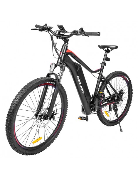 WELKIN WKEM001 Bicicletta elettrica da montagna motore senza spazzole da 250W batteria da 36V 10.4Ah - Nero e Rosso Hotsell