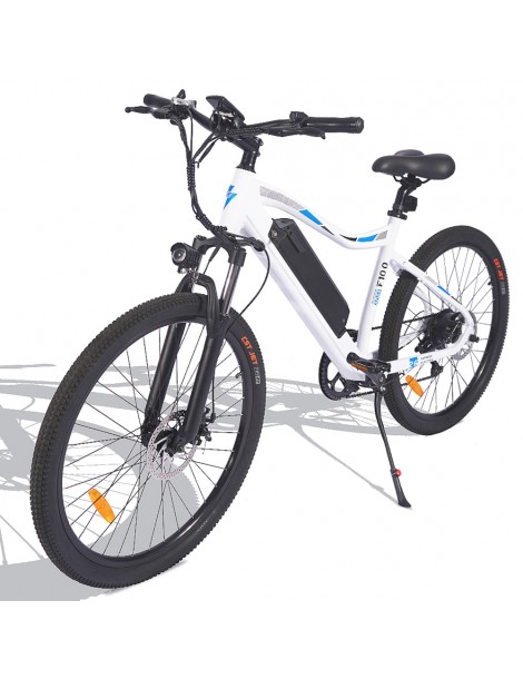 FAFREES F100 26' Bici elettrica 33 KMPH Mountain Ebike Adulti 350 W Motore 48 V 11 6 Ah Batteria rimovibile-Bianco Vendita Economica