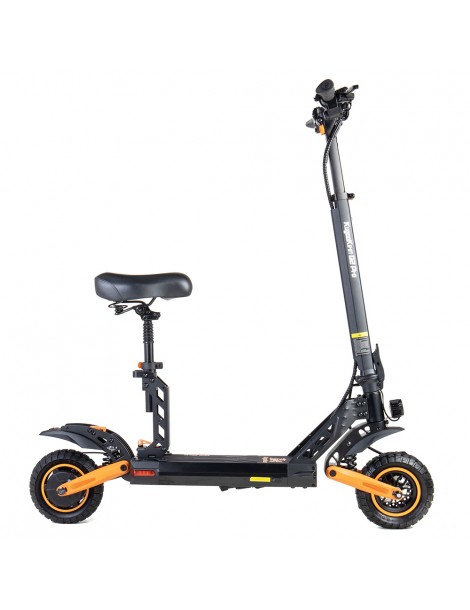 Kugoo Kirin G2 PRO Scooter elettrico pieghevole 600W Motore 15Ah 48V Batteria 9 pollici Pneumatici - Nero Arancione In Saldo