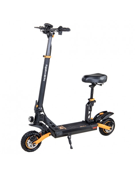 Kugoo Kirin G2 PRO Scooter elettrico pieghevole 600W Motore 15Ah 48V Batteria 9 pollici Pneumatici - Nero Arancione In Saldo