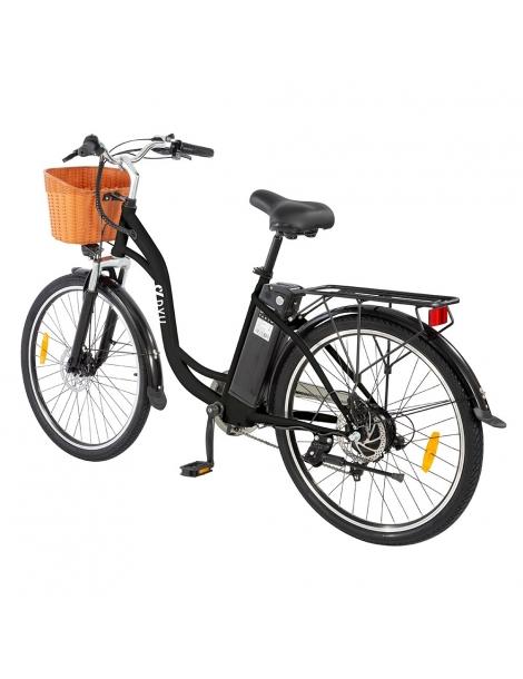 DYU C6 Bicicletta elettrica motore da 350W batteria da 12 5AH - Nero Nuovo