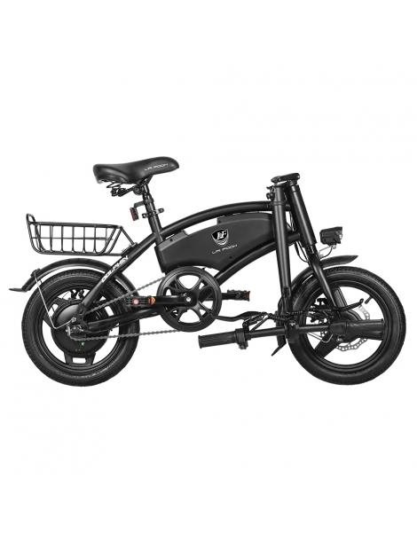 LAIFOOK Dolphin Bici Elettrica Pieghevole Motore 250W Batteria 36V 7.8AH Pneumatico 14 pollici - Nero Qualità Garantita