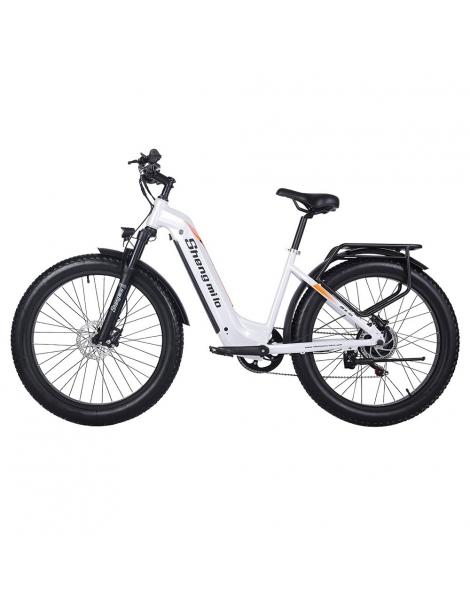 Shengmilo MX06 Bici Elettrica Fuoristrada Motore Bafang 500W Batteria Samsung 48V 17.5Ah Pneumatici Grassi All-terrain 26in Affare Del Giorno