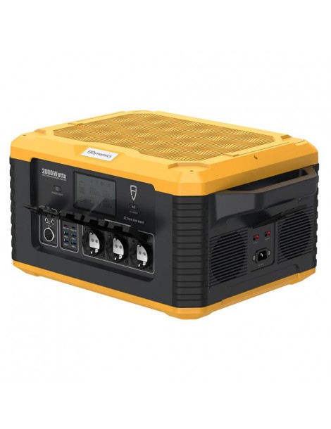 Fjdynamics Powersec MP2000 2264W/2000W Generatore Solare Portatile A Centrale Elettrica Pacco Batterie Rimovibile 12 Uscite Negozio