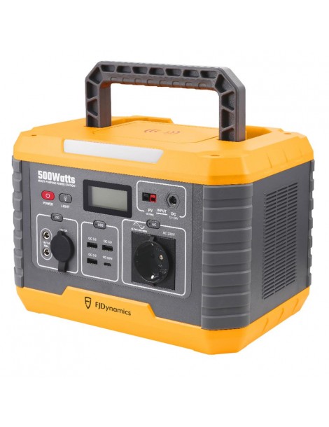 Fjdynamics Powersec MP500 520Wh/500W Centrale Elettrica Portatile Ricarica Wireless 10W 8 Porte Di Uscita Versione UE Saldi Di Fabbrica