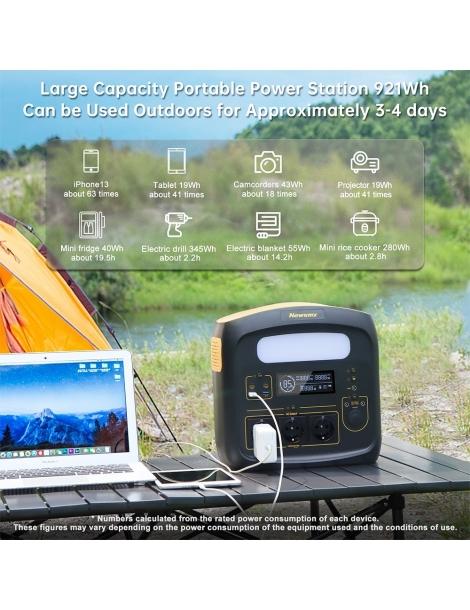 Newsmy N1200 Stazione di alimentazione portatile batterie LiFePO4 da 921Wh Qualità