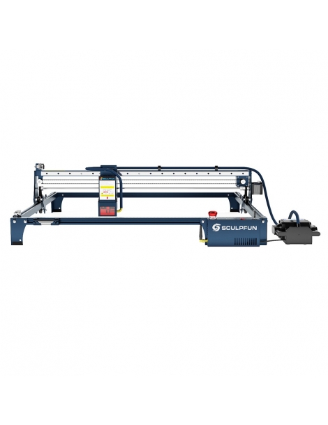 SCULPFUN S30 Ultra 33W Taglierina per incisioni laser Air Assist automatico 0.08x0.10mm Focus laser 600*600mm - EU Plug Economico