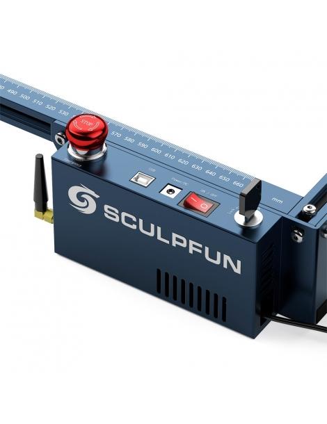 SCULPFUN S30 Ultra 33W Taglierina per incisioni laser Air Assist automatico 0.08x0.10mm Focus laser 600*600mm - EU Plug Economico
