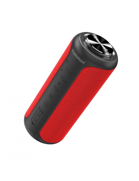 Tronsmart T6 Plus Edizione aggiornata Altoparlante portatile Bluetooth 5.0 con potenza fino a 40W Suono a 360° IPX6 NFC - Rosso Ultimo giorno
