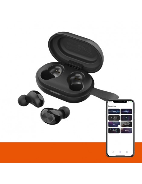 Tronsmart Spunky Beat Auricolari Bluetooth Wireless (APP Edition) - Nero Solo un giorno rimasto