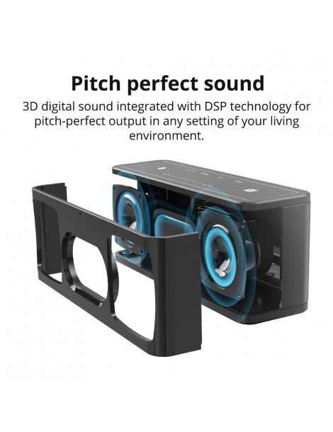 Tronsmart Element Mega SoundPulse™ Altoparlante Bluetooth 5.0 con uscita fino a 40W suono digitale 3D controllo touch - Nero Acquista Ora