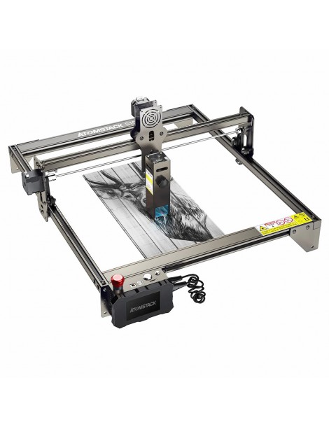 Taglierina per Incisione Laser ATOMSTACK S10 Pro 10W Potenza Macchina 50W Messa a Fuoco Fissa Spot Compresso 0 08x0 06mm Consegna Veloce
