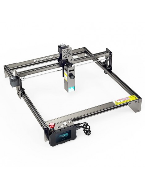 Taglierina per Incisione Laser ATOMSTACK S10 Pro 10W Potenza Macchina 50W Messa a Fuoco Fissa Spot Compresso 0 08x0 06mm Consegna Veloce