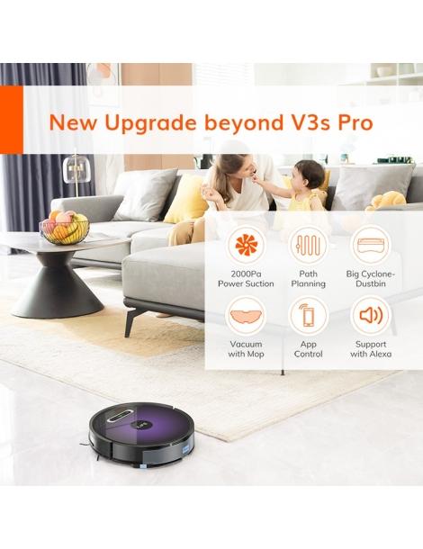 ILIFE V3s Max Robot Aspirapolvere aspirazione 2000Pa pianificazione del percorso con giroscopio Qualità Garantita