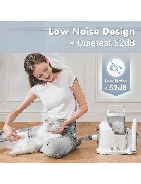 Neakasa P2 Pro Tagliacapelli per Cani con Aspirapolvere-Grigio bianco Consegna Veloce