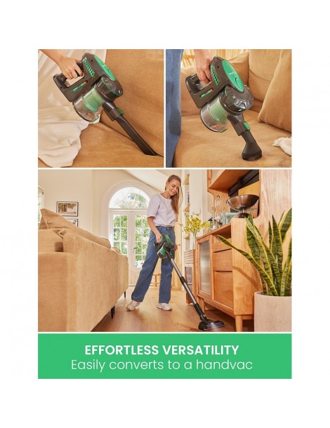 Vactidy V8 Handheld Cordless Vacuum Cleaner 20KPa Suction LED Electric Brush Head Detachable Battery 35min Runtime Affare Del Giorno