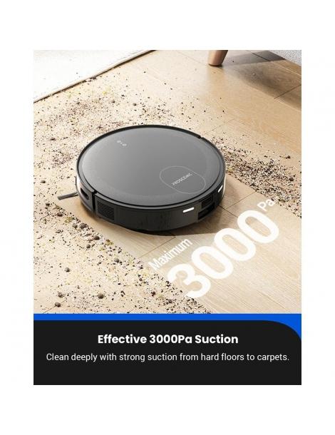 Proscenic X1 Aspirapolvere Robot con Base Auto-vuotante Aspirazione da 3000Pa tampone vibrante vibra 3000 volte al minuto Prezzo Ridotto