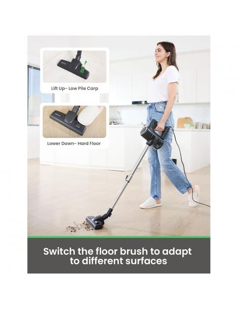 Vactidy C6 Aspirapolvere a filo aspirazione potente da 18kPa contenitore della polvere da 800ml con cavo da 7m Saldi