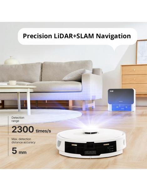 Neakasa NoMo N3 4000Pa Robot aspirapolvere con stazione di auto-svuotamento navigazione LDS + SLAM Negozio