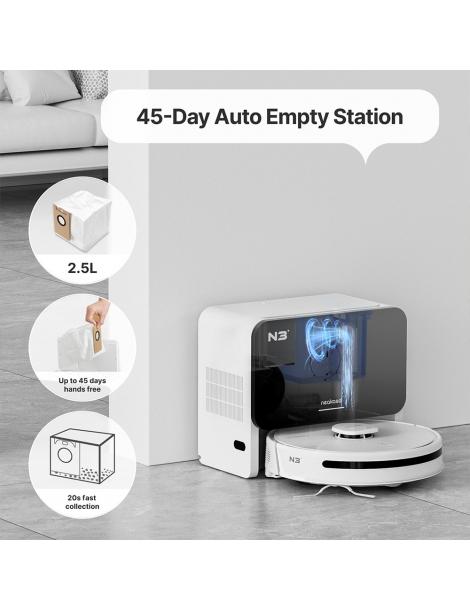 Neakasa NoMo N3 4000Pa Robot aspirapolvere con stazione di auto-svuotamento navigazione LDS + SLAM Negozio