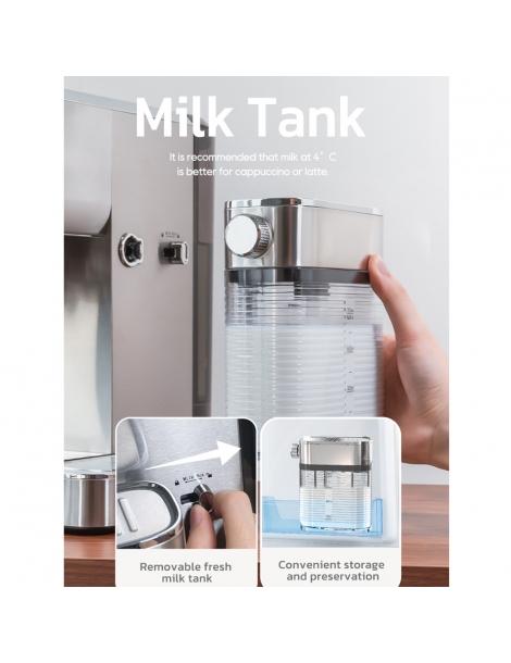 HiBREW H13A Macchina da caffè semi-automatica 3 in 1 6 modalità di caffè 20 bar serbatoio dell'acqua rimovibile da 1 3 litri Spedizione gratuita