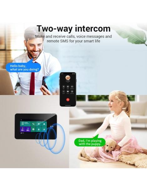 TALLPOWER G60 Sistema di allarme domestico wireless 12 kit con telecamera di sorveglianza da 4MP Offerta speciale