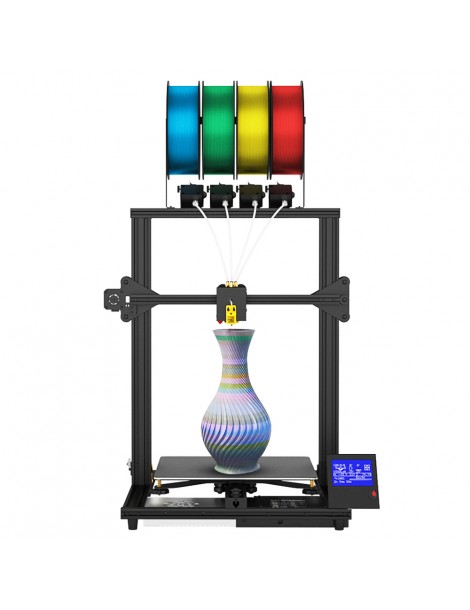 Zonestar Z8PM4 Pro Stampante 3D 4 Titan Extruders miscelazione colore 4 in1 out livellamento automatico 300 * 300 * 400 mm Offerta Anniversario