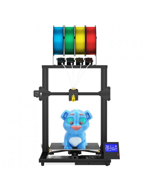 Zonestar Z8PM4 Pro Stampante 3D 4 Titan Extruders miscelazione colore 4 in1 out livellamento automatico 300 * 300 * 400 mm Offerta Anniversario