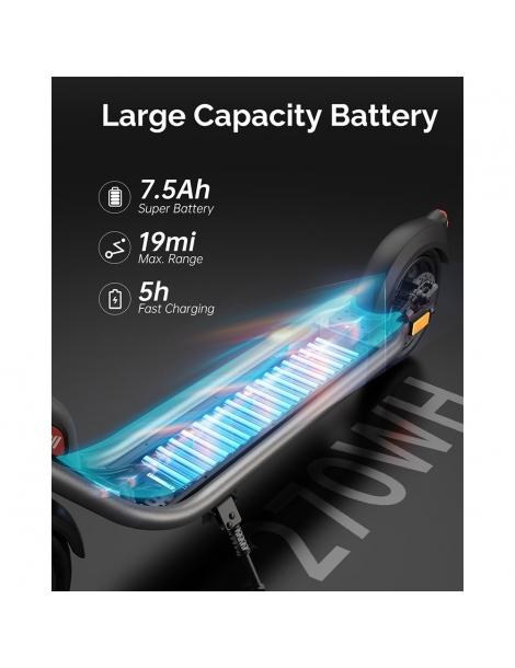 Atomi E20 Scooter elettrico pieghevole pneumatico da 8 5 pollici motore da 250W batteria da 36V 7 5Ah Grandi sconti