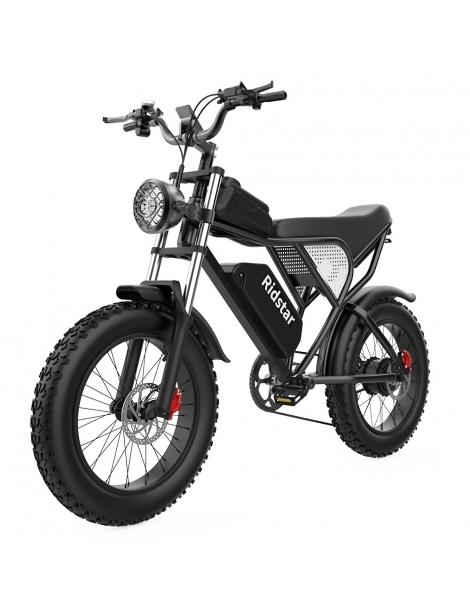 Ridstar Q20 Electric Bike 1000W Brushless Motor 20*4 Inch Fat Tires 48V 20Ah Removable Battery 30mph Max Speed Nuovi prodotti