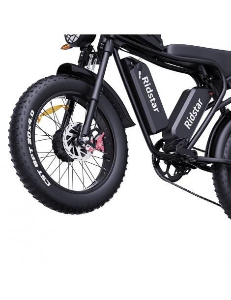 Ridstar Q20 Pro Off-road bicicletta elettrica doppia 1000W motore 52V 20AH doppia batteria Comprane uno, ottenene uno gratis