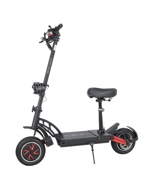 KUGOO G-Booster Scooter elettrico pieghevole doppio motore da 800W*2 batteria da 48V 23Ah indicatore di direzione Offerte giornaliere