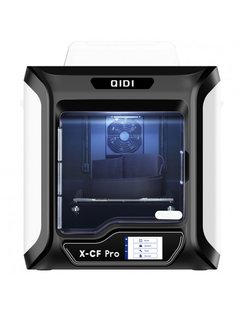 QIDI TECH X-CF Pro Stampante 3D In Nylon e Fibra Di Carbonio Livellamento Automatico Doppio Asse Z Driver TMC2209 Promozione temporanea