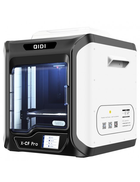 QIDI TECH X-CF Pro Stampante 3D In Nylon e Fibra Di Carbonio Livellamento Automatico Doppio Asse Z Driver TMC2209 Promozione temporanea