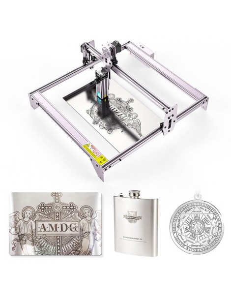 Atomstack A5 PRO+ Macchina per l'incisione laser Potenza laser 40W Fuoco fisso Spot compresso 410x400mm Fino al 50% di sconto
