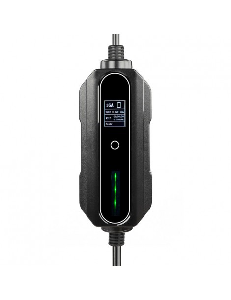 ANDAIIC Caricatore EV Caricatore portatile per auto elettriche Tipo 2 IEC62196 Modalità 2 10/16/20/24/32A Corrente - UE Super sconto