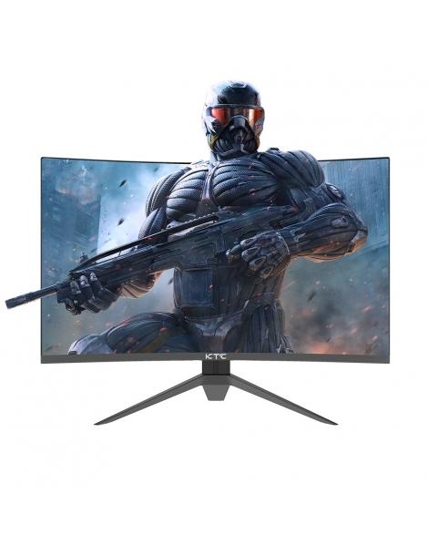 KTC H27S17 Monitor da gioco 27 pollici 2560x1440 QHD 180Hz HVA Curvo 1500R 1ms Tempo di risposta Standard di montaggio Vesa Limitato a 3 giorni
