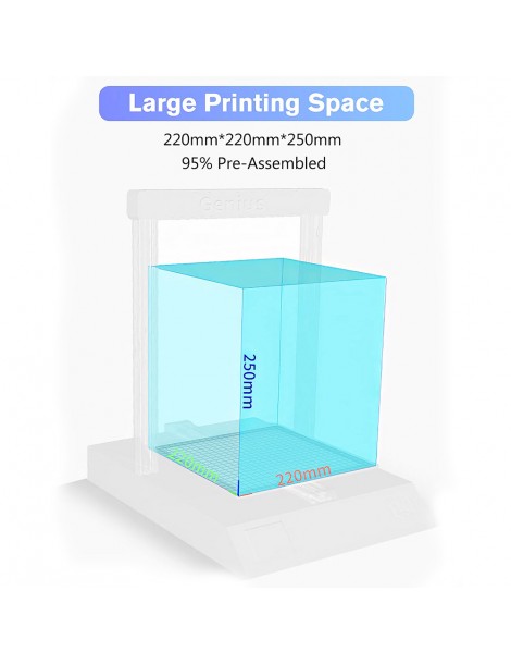 Artillery Genius Pro Stampante 3D Volume di Produzione 220*220*250 mm Black Friday Prezzi