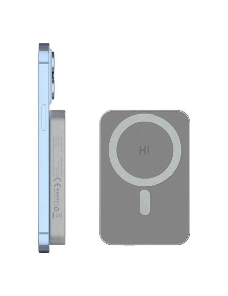 HINOVO MB1-10000 10000mAh Power Bank Wireless Magnetico in Metallo Batteria Mag-Safe per iPhone 14/13/12 In vendita