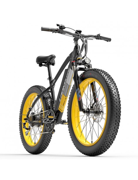 LANKELEISI XC4000 26*4.0 Inch Fat Tires Bicicletta elettrica autonomia massima 120KM velocità massima 40 km/h - motore 1000W 50% di sconto per tempo limitato