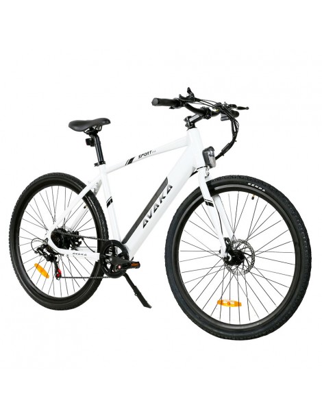 Bicicletta elettrica AVAKA R3 motore 36V 350W batteria 12 5Ah velocità massima 32km/h autonomia 70km - Bianco Sconti questo mese