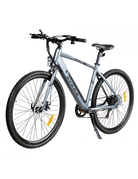 Bicicletta elettrica AVAKA R3 motore 36V 350W batteria 12 5Ah velocità massima 32km/h autonomia 70km - Grigio 2025